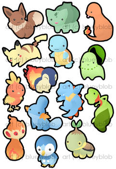 Pokemon Starters