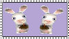 Rabbids rock Stamp by Bottlesip