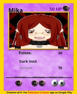 Mika Pokecard