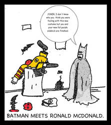 BATMAN VS MCDONALDS