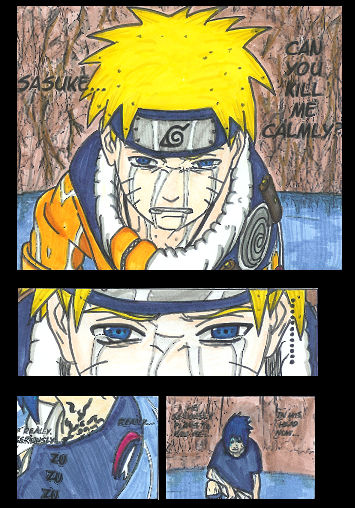Naruto Vs Sasuke Comic By Inuyasha Kun On Deviantart