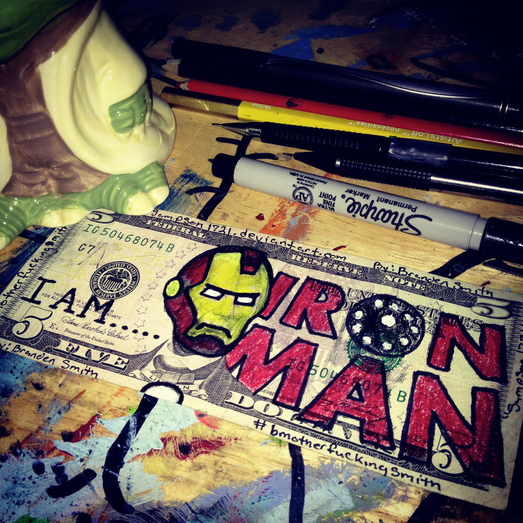 I am IRON MAN DOLLAR