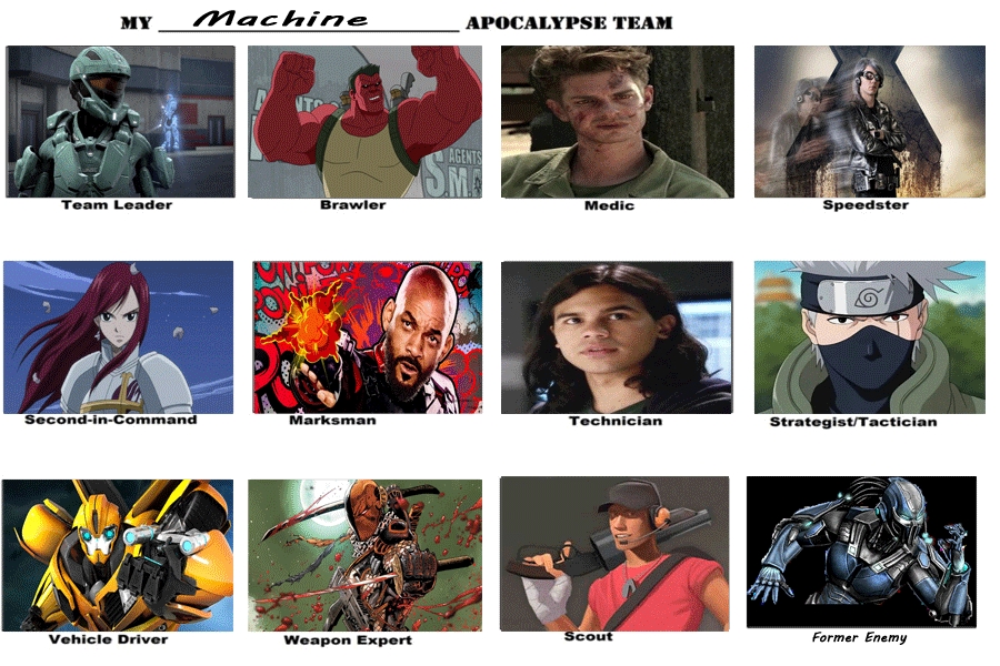 The Machine Apocalypse Team