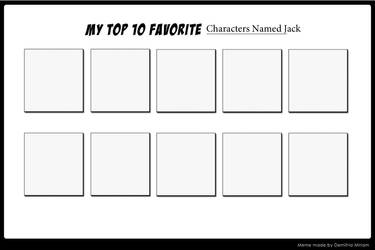 Top 10 Characters Named Jack Meme