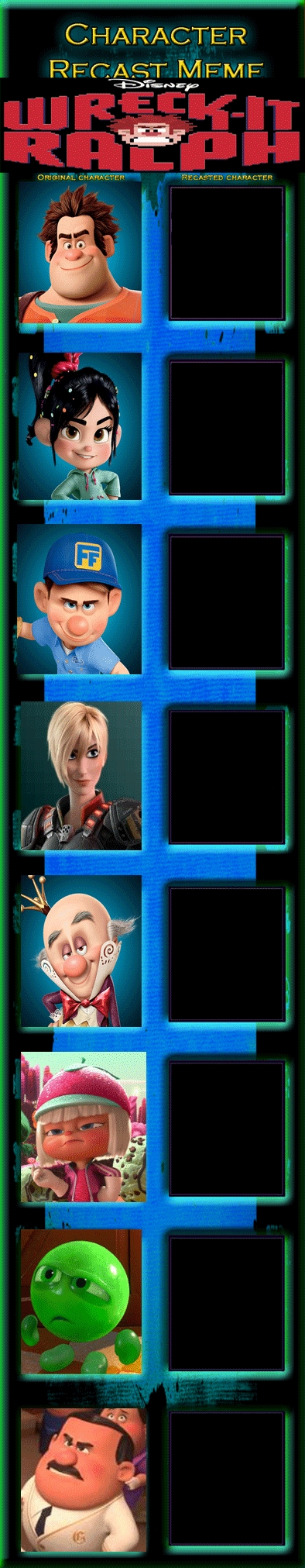 Wreck-It Ralph Recast Meme by JackSkellington416 on DeviantArt