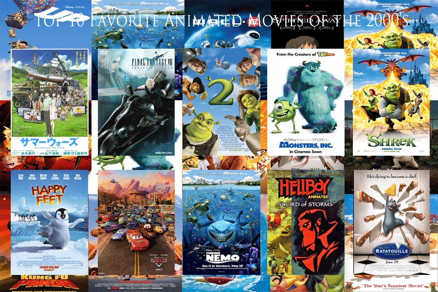 My Top 10 Favorite Animated Movies of the 2000's by JackSkellington416 on DeviantArt My Top 10 Favorite Animated Movies of the 2000's by JackSkellington416 on DeviantArt