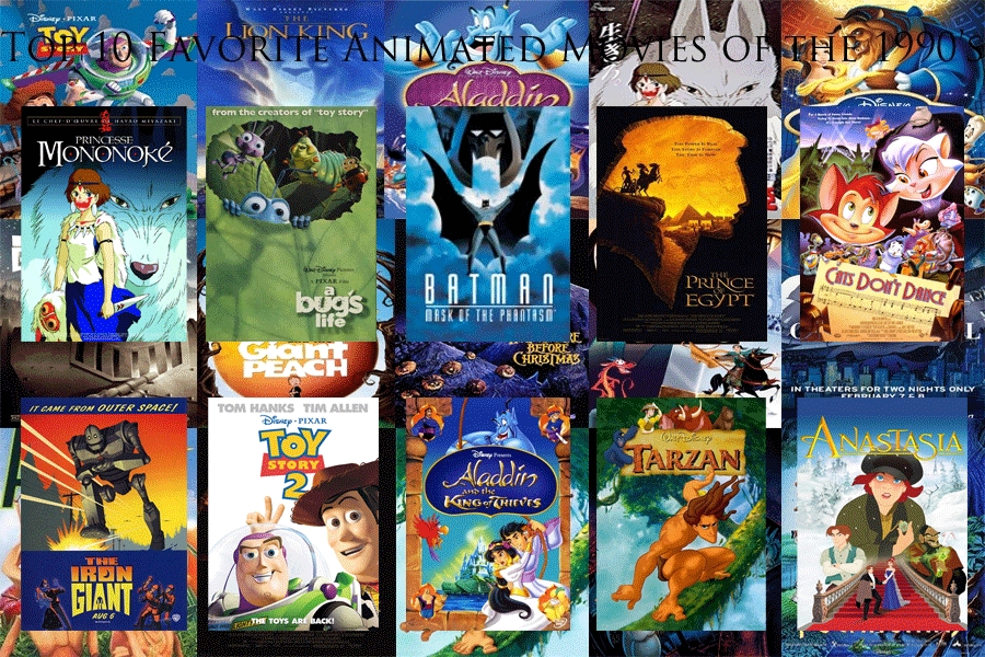 Anot. Top 10 Fav. Animated Movies of the 1990's by JackSkellington416 on DeviantArt Anot. Top 10 Fav. Animated Movies of the 1990's by JackSkellington416 on DeviantArt
