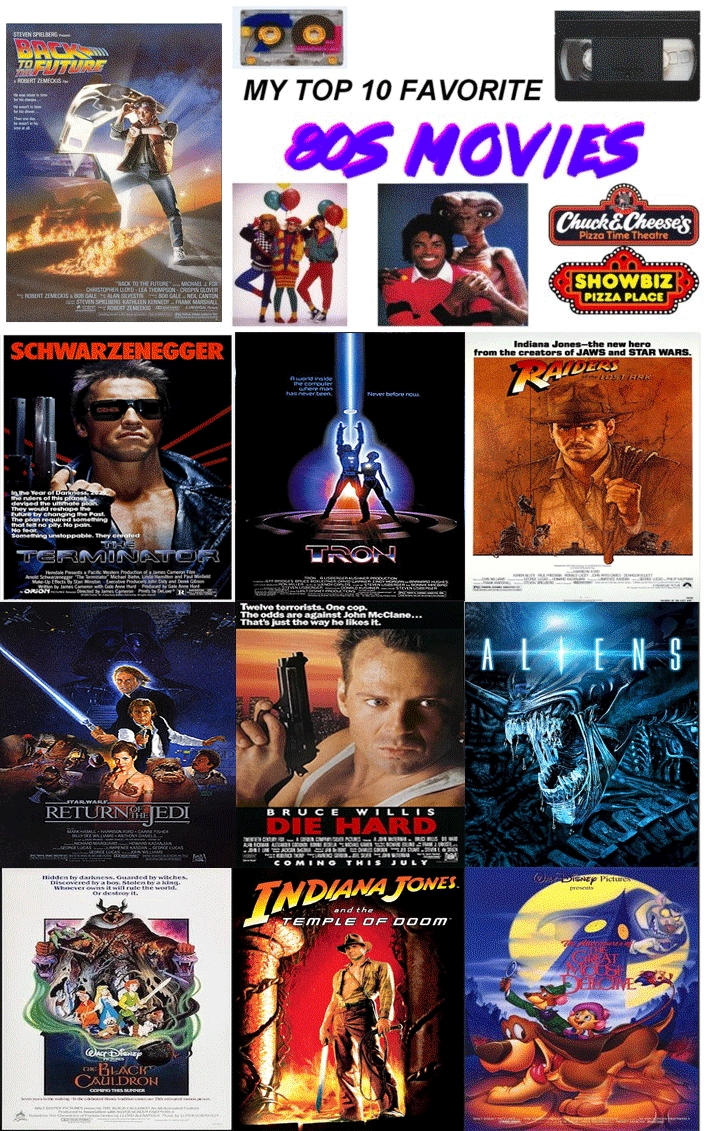 140 Favorite 80s Movies