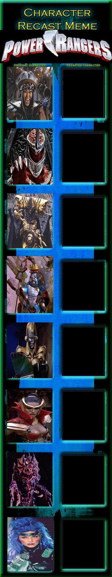 Power Rangers Villains Recast Meme by JackSkellington416 on DeviantArt