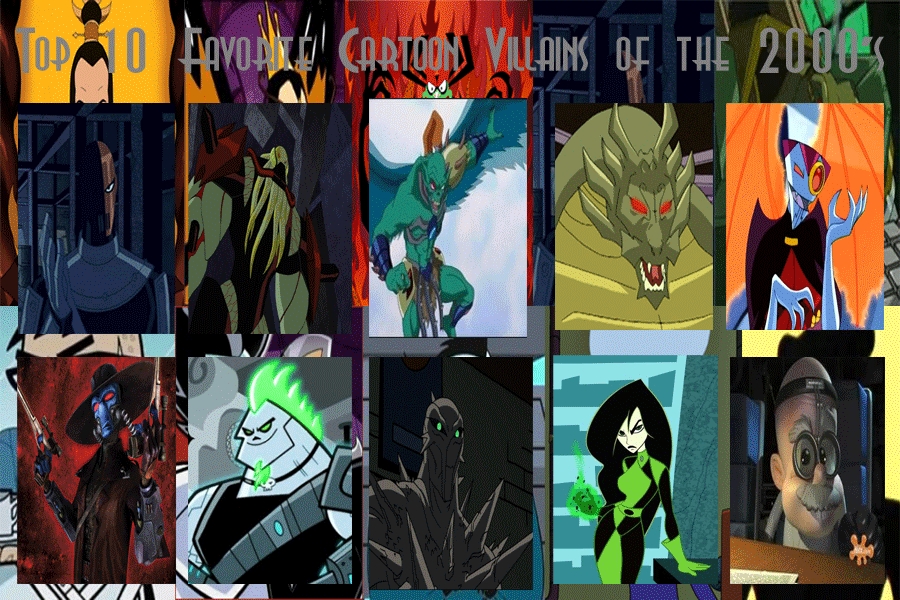 My Top 10 Favorite Cartoon Villains of the 2000's by JackSkellington416 on DeviantArt My Top 10 Favorite Cartoon Villains of the 2000's by JackSkellington416 on DeviantArt