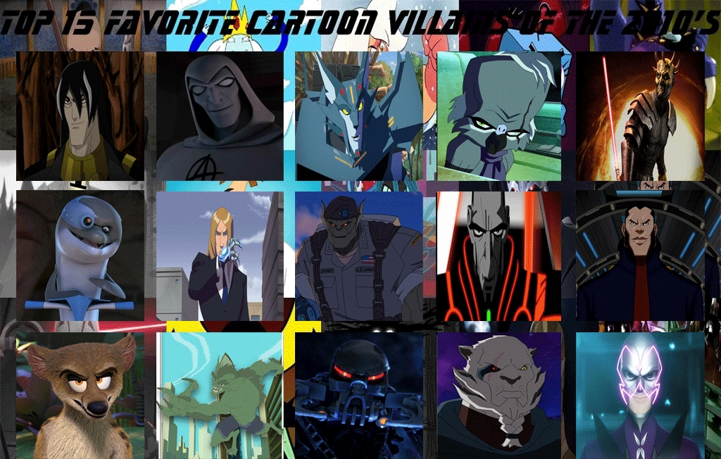 My Top 15 Favorite Cartoon Villains of 2010's (2) by JackSkellington416 on DeviantArt My Top 15 Favorite Cartoon Villains of 2010's (2) by JackSkellington416 on DeviantArt