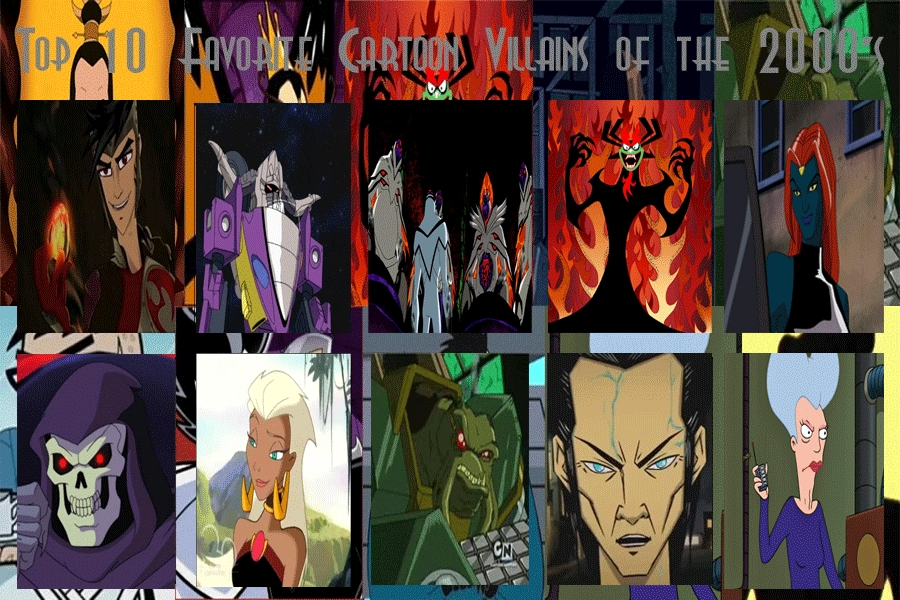 My Top 10 Favorite Cartoon Villains of 2000's (3) by JackSkellington416 on DeviantArt My Top 10 Favorite Cartoon Villains of 2000's (3) by JackSkellington416 on DeviantArt