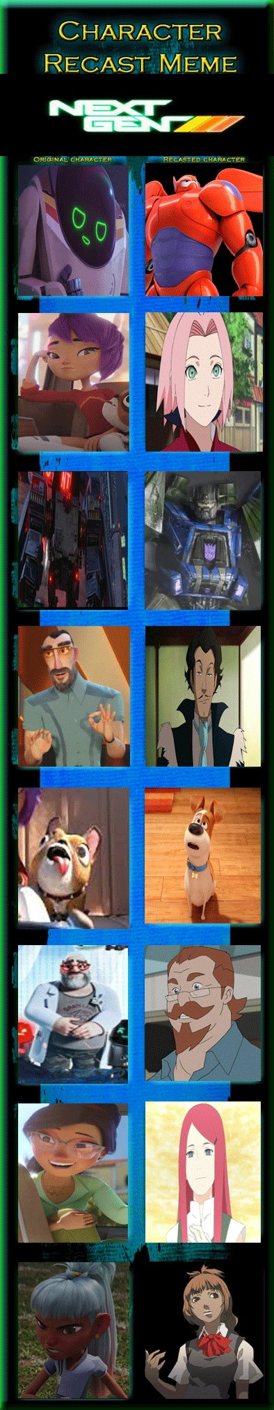 Recast Deviantart Base Next Gen Recast by JackSkellington416 on DeviantArt