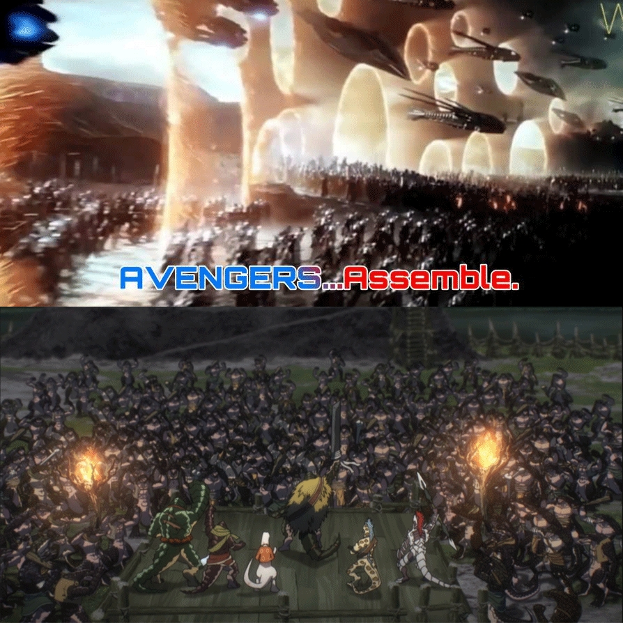 Lizardmen Tribes are Ready to Fight with Avengers by JackSkellington416