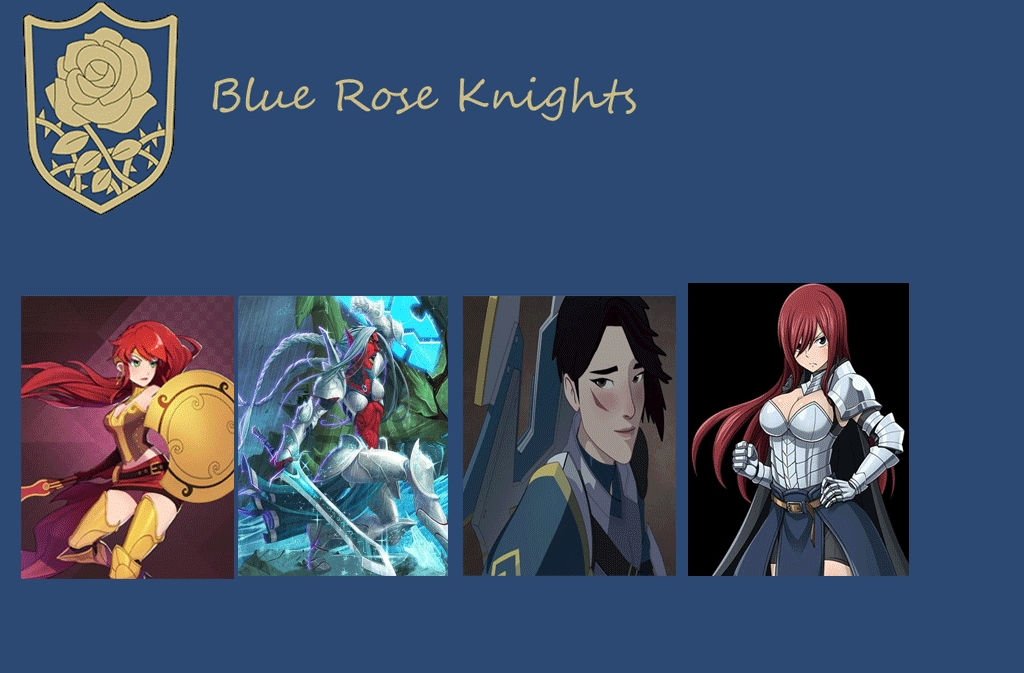 The Blue Rose Knights (2) by JackSkellington416 on DeviantArt