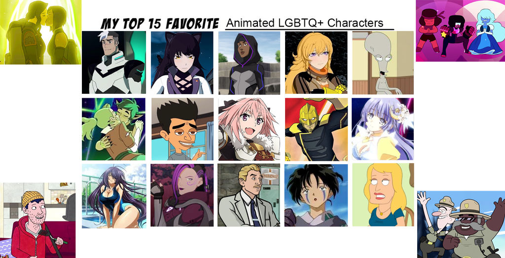 My Top 15 Favorite Animated LGBTQ+ Characters by JackSkellington416 on ...