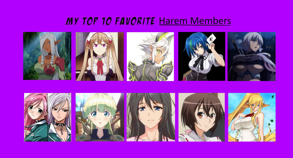 Top 10 Harem Anime