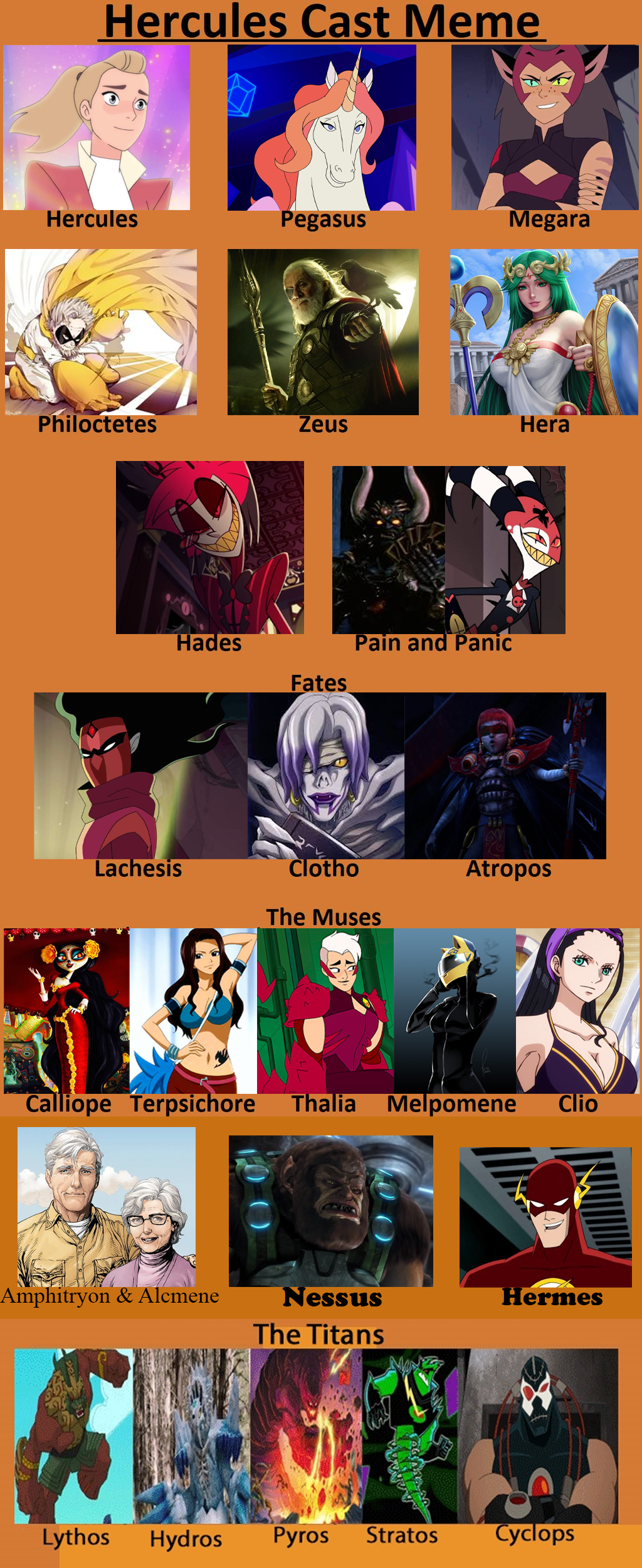 My Hercules Cast by JackSkellington416 on DeviantArt My Hercules Cast by JackSkellington416 on DeviantArt