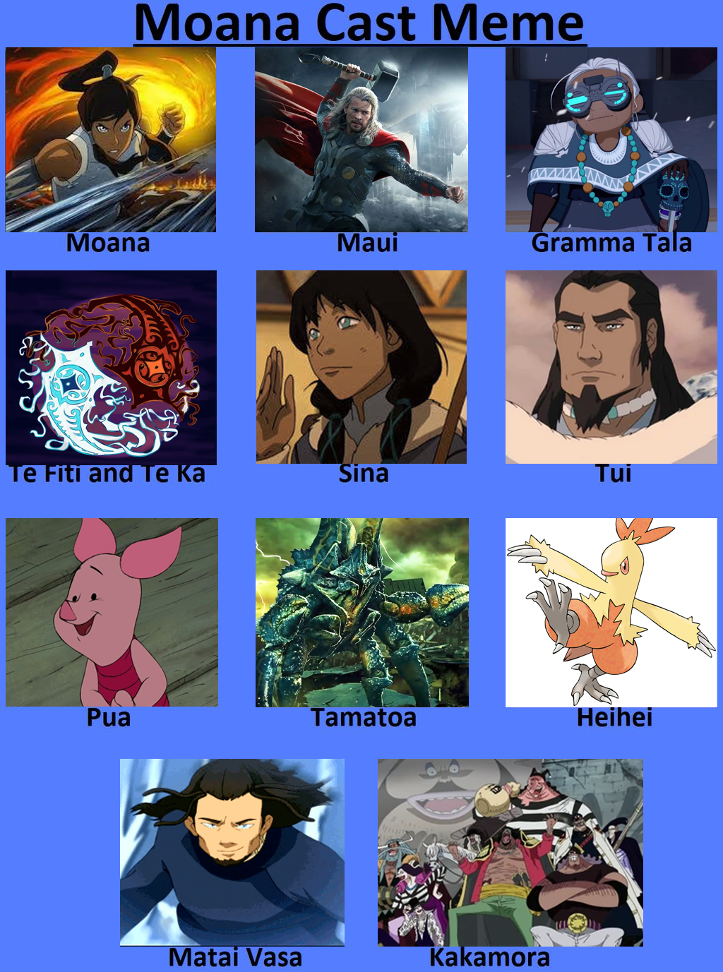 My Moana Cast By Jackskellington416 On Deviantart My Moana Cast By Jackskellington416 On Deviantart