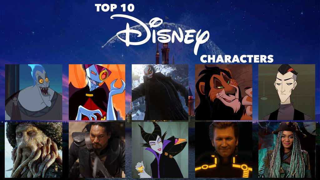 My Top 10 Favorite Disney Villains by JackSkellington416 on DeviantArt