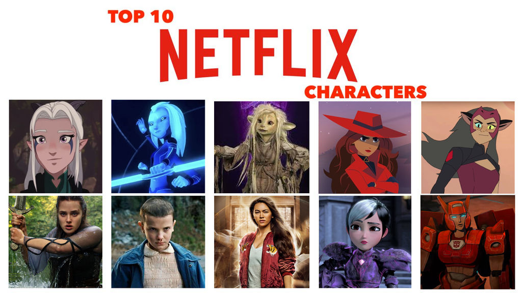 My Top 10 Favorite Female Netflix Characters by JackSkellington416 on ...