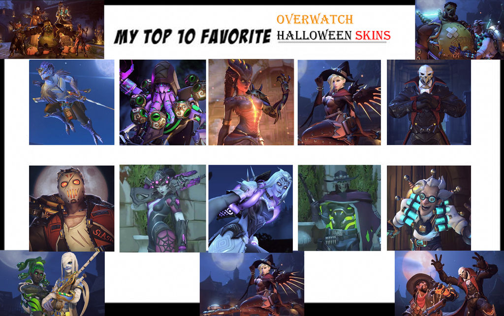 here is my tier list on all the halloween skins up to 2019 feel free to ask  questions : r/Overwatch