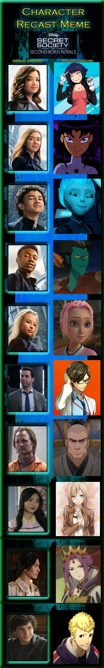 Secret Society Of Second Born Royals Recast By Jackskellington416 On Deviantart Secret Society Of Second Born Royals Recast By Jackskellington416 On Deviantart