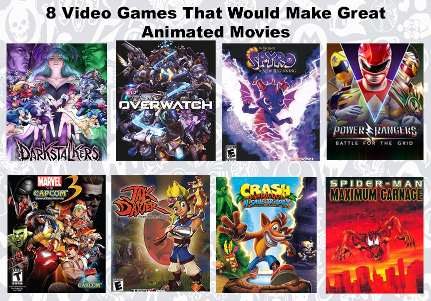 8 Video Games That Make Great Animated Movies by JackSkellington416 on DeviantArt 8 Video Games That Make Great Animated Movies by JackSkellington416 on DeviantArt