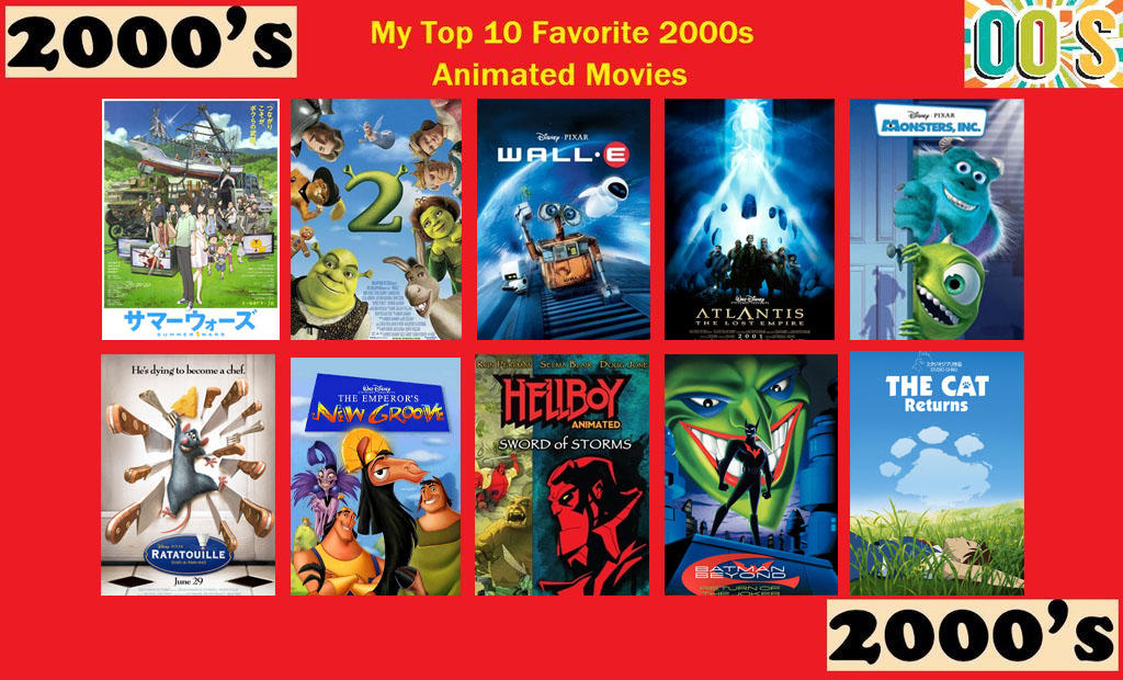 My Top 10 Favorite 2000's Animated Movies by JackSkellington416 on ...