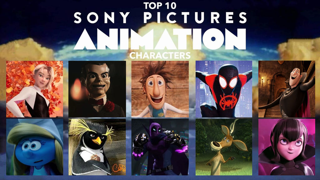 My Top 10 Sony Pictures Animation Characters by JackSkellington416 on ...
