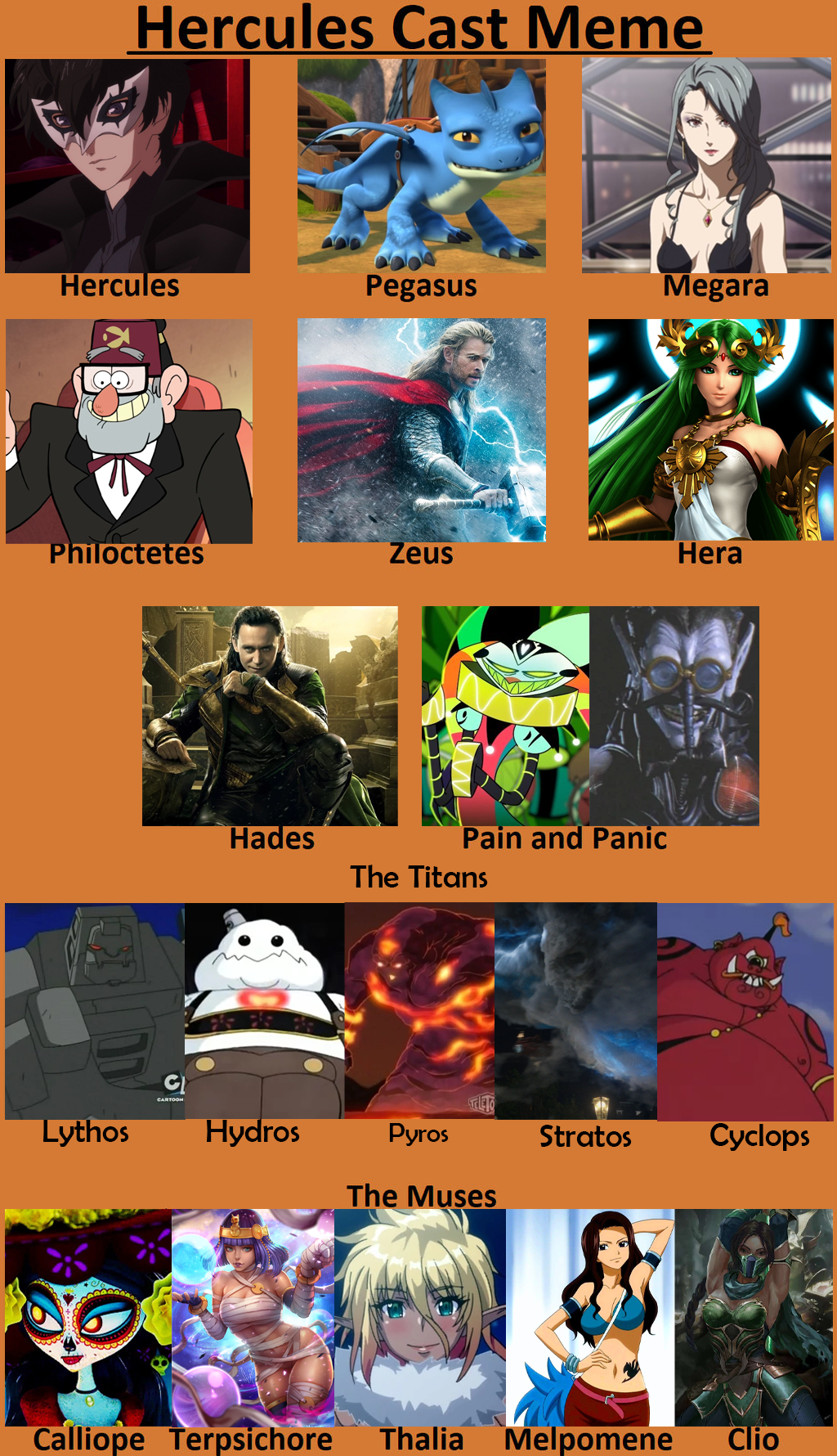 My Hercules Cast by JackSkellington416 on DeviantArt My Hercules Cast by JackSkellington416 on DeviantArt