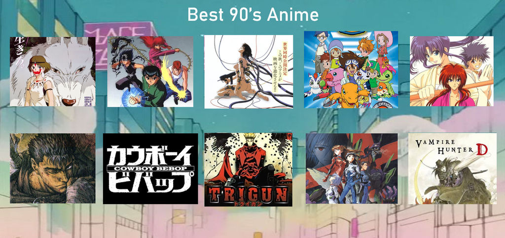Best 90s Anime by JackSkellington416 on DeviantArt