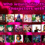 Who Would Ship These Characters With