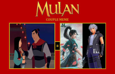 Mulan+Shang = Verta X Riku