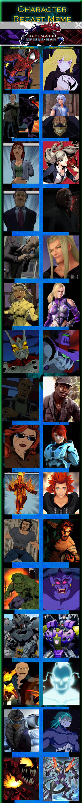 My The Amazing Spider-Man Cast by JackSkellington416 on DeviantArt