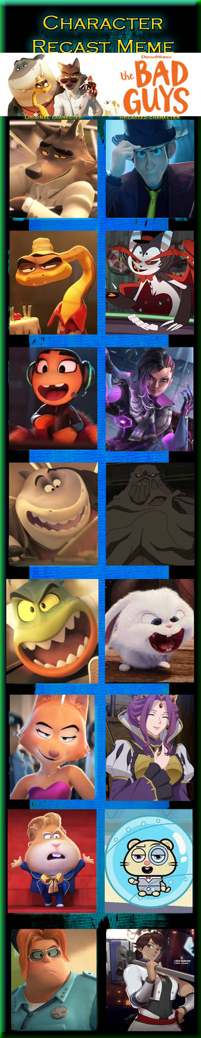 The Bad Guys Recast