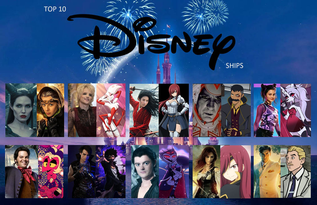 My Top 10 Disney LGBT CrossShips (Live) by JackSkellington416 on DeviantArt