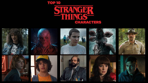 My Top 10 Favorite Stranger Things Characters