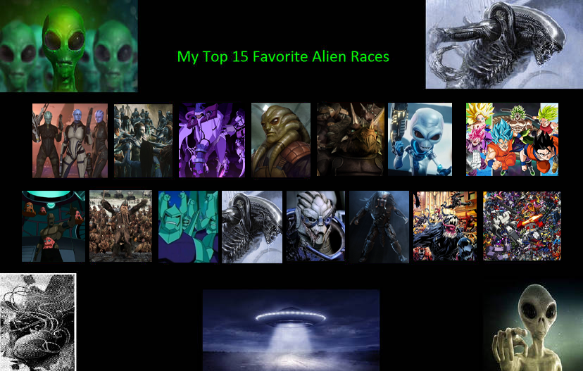 My Top 15 Favorite Alien Races by JackSkellington416 on DeviantArt