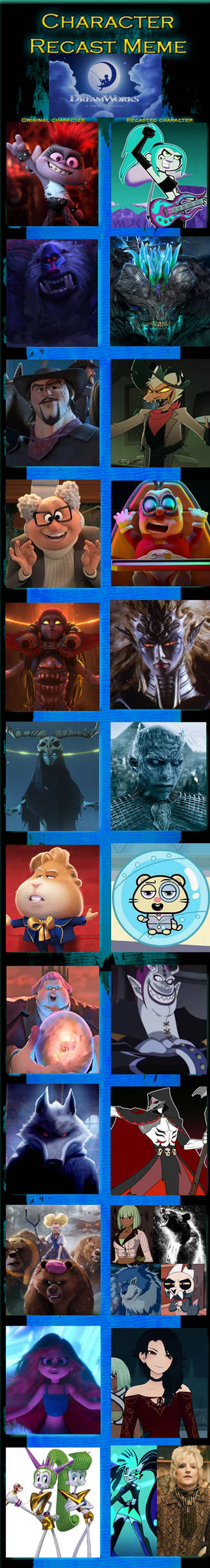 Evil Ruler Dreamworks DreamWorks Animated Movie Villains Ver.2 Recast by JackSkellington416 ...