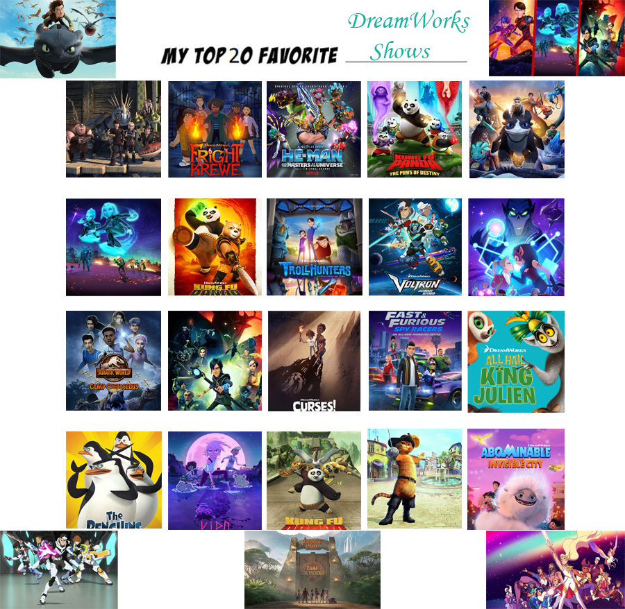 7 Dreamworks My Top 20 Favorite DreamWorks Shows by JackSkellington416 on DeviantArt