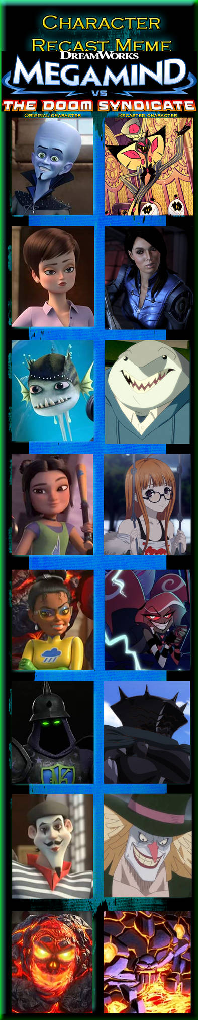 Megamind VS The Doom Syndicate Recast by JackSkellington416 on DeviantArt