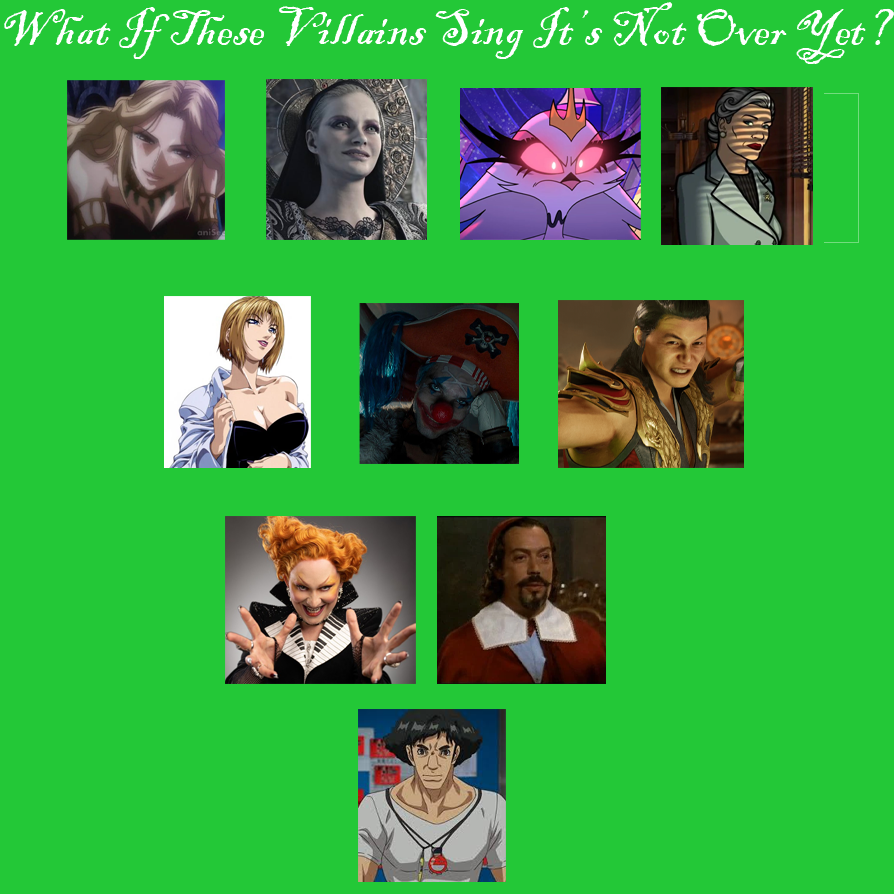 If These Villains Sing It's Not Over Yet (2) by JackSkellington416 on ...