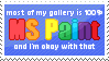 MS Paint Artist Stamp by Aroihkin