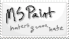 MS Paint 'Haters Gonna' Stamp by Aroihkin