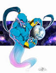Brutal Genie by fraggaboom