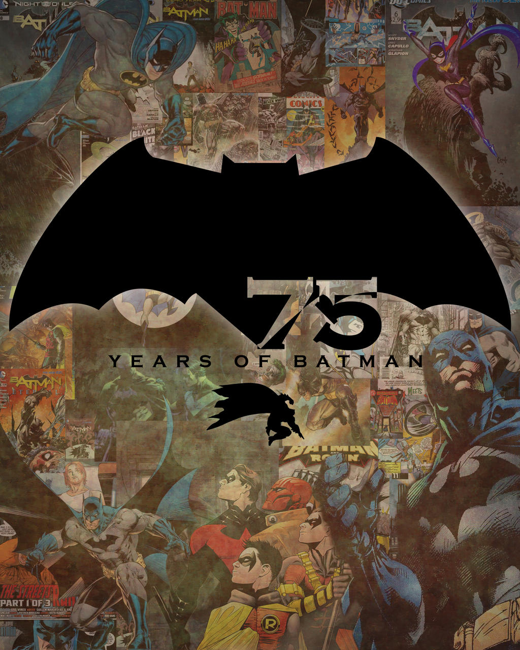 Batman 75 Anniversary