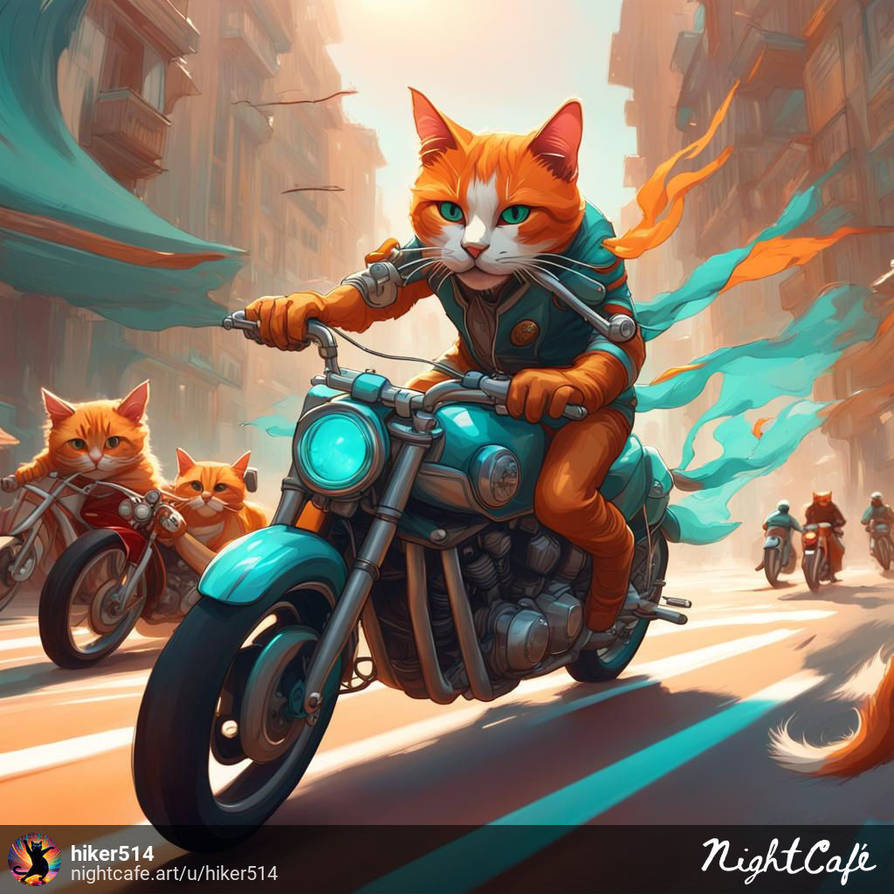 Cat Rider by hiker514 on DeviantArt