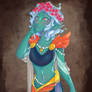 Triton Girl With Flowers Adopt (open)