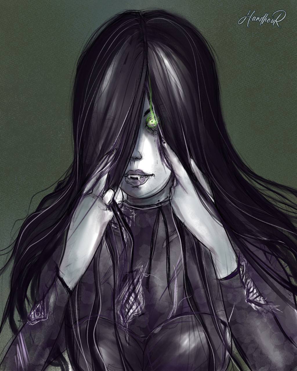 Lizzy Crying Deviantart Lizzie by Handhour on DeviantArt